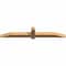 Ekena Millwork Eugene Smooth Timber Gable Bracket, Western Red Cedar, 60"W x 10"H x 3 1/2"D x 3 1/2"F, 4/12 Pitch GBW060X10X0404EUG00SWR - alternate 4